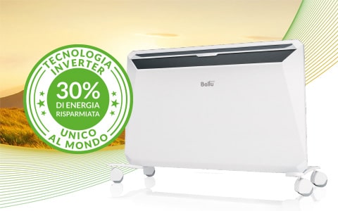 Termoconvettori elettrici per il riscaldamento a basso consumo